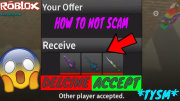 HOW TO NOT SCAM *3 MYTHICS GIVEN?!* (ROBLOX ASSASSIN HOW TO NOT SCAM *TYSM*)