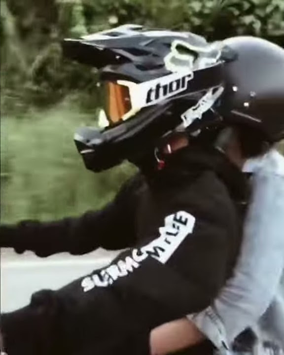 story' wa cinta dalam motor KLX ❤️