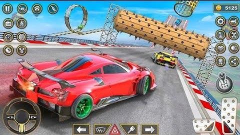 Crazy Car Stunt Game Mega Ramp Game Android Gameplay Part - 2