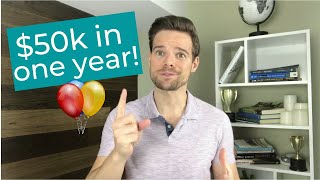 How to Pay Off Debt Fast:  $50k of Debt in 1 Year