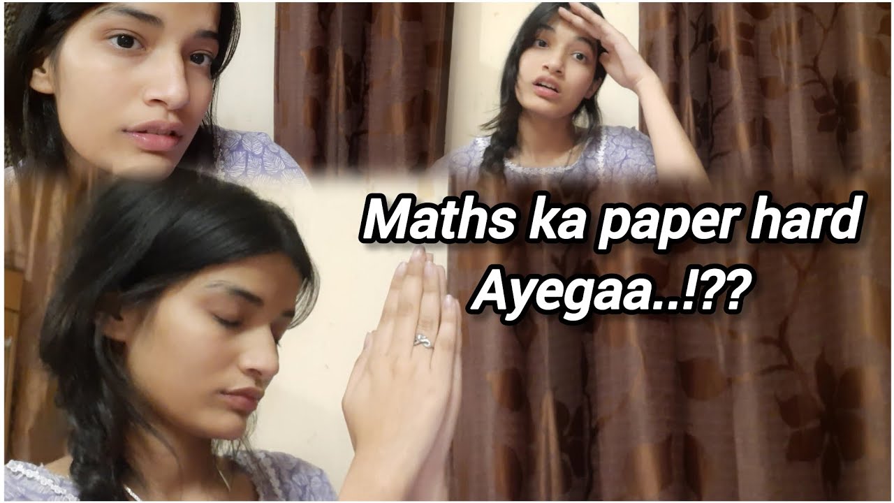 Exams break me brun OUT hogya..!😭*SAVE ME* 12th edition. #12th #maths #fyp #exam #boardexam 