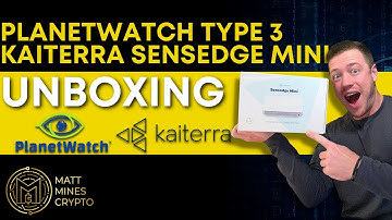 PlanetWatch Type 3 Kaiterra Sensedge Mini: Unboxing & Profitability