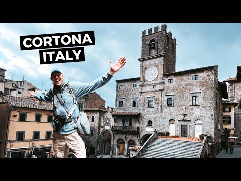 CORTONA ITALY  |  Visit One Of The Most Beautiful Places in TUSCANY ITALY!!
