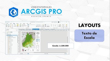 ArcGIS Pro - Layouts - Texto de escala