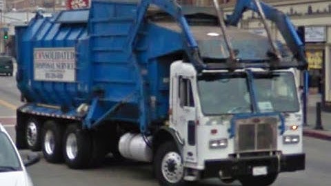 Garbage Truck Google Map Finds