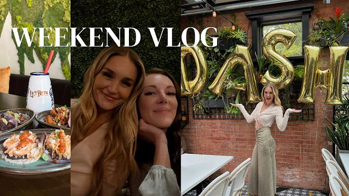 A FEW DAYS WITH ME - hosting a happy hour, slow mornings, content creating