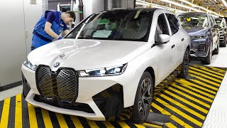 Inside Futuristic German Factory Producing New Fully Electric BMW  - iX Production Line