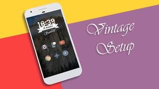 Simple and Clean Vintage - Launcher Setup Episode 01 [Step by Step] | TechWidNik screenshot 2