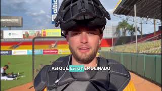 El prospecto de los Royals, Carter Jensen, emocionado por jugar en la Liga Dominicana.