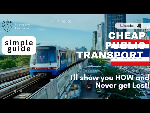 Video: Berkeliling Bangkok: Panduan Transportasi Umum