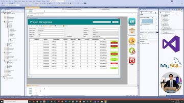 สอนฟรี C# MySQL โปรแกรมขายหน้าร้าน POS : การออกแบบฟอร์มสำหรับจัดการสินค้า