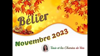 ?Bélier novembre 2023✨ Une occasion à saisir.