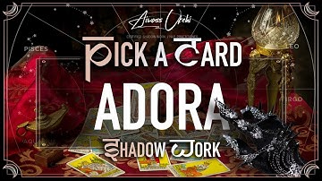 ADORA | SHADOW WORK PICK A CARD READING | DARK MIRROR ORACLE DECK