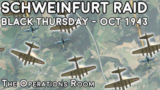 The Second Schweinfurt Raid - The USAAF's Black Thursday, October 1943 - Animated