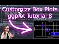 Customize Box Plots in R with ggplot2 🎨📊 | Data Visualization Tutorial 8