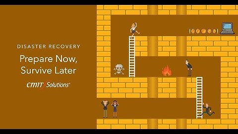 Data Back-up and Disaster Recovery with CMIT Solutions of Downtown Columbus