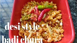 How to make badi chura in Hindi!! Odisha famous badi chura!! Badi chura kaise banae!!