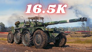 Panhard EBR 105 - 16.5K Spot Damage World of Tanks Replays