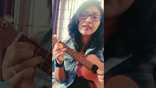 Aaoge Jab Tum O Sajna ukulele cover | Jab We Met | Kreena Kapoor | Shahid Kapoor