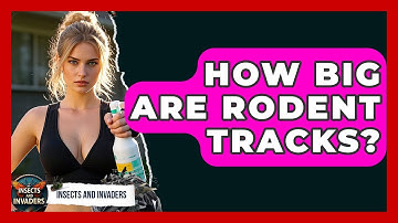 How Big Are Rodent Tracks? - Insects and Invaders