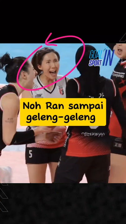 Noh Ran sampai geleng-geleng oleh aksi Megawati #volleyball #redsparks #megawatihangestriligakorea