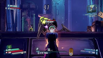 [4K] Borderlands TPS Co-op Playthrough Part 10 - Back In The Sky