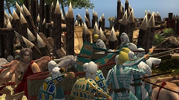 0AD 1v1 | Defending Cavalry Archers | vs LetsWaveABook