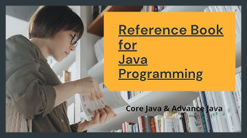 Reference Book for Learning Java Programming