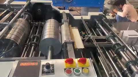 CARTON WINDOW PASTING MACHINE