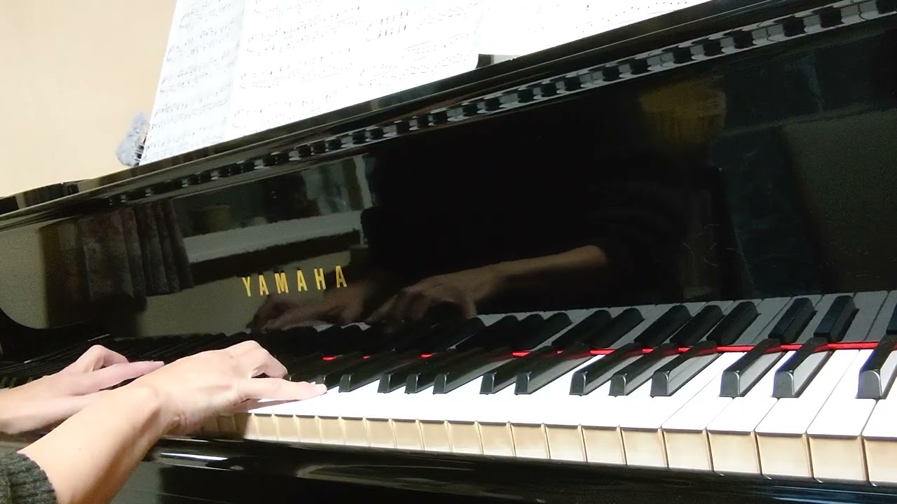 素人ピアノ　ブラームス　間奏曲イ短調OP118-2　リハビリ40