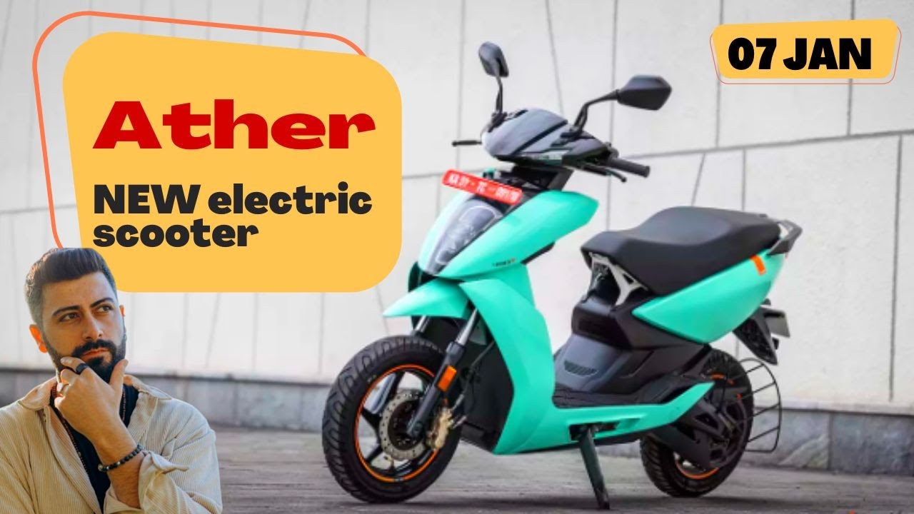 Ather could unveil new escooter on January 7 😱😱 AllNew LowCost