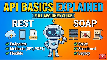 API Basics Explained: REST vs SOAP, Endpoints, Methods, JSON vs XML | Full Beginner Guide