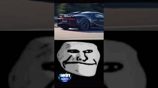 Buggati Car Commercial Troll Face Meme🗿 | #Shorts