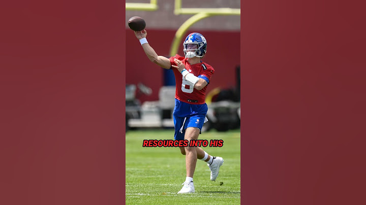 How FAST Can Jaxson Dart Take Over? 👀 #newyorkgiants #togetherblue #jaxsondart #nfl #lockedongiants