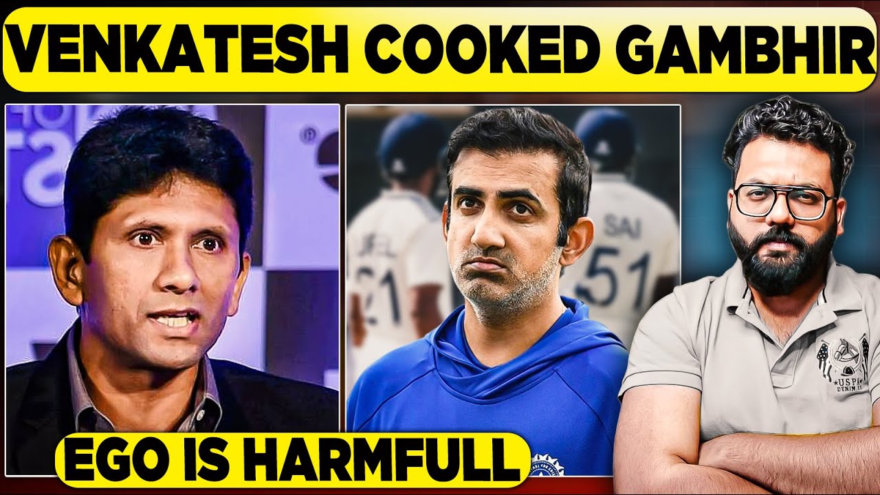 🔴 BLACK DAY: Venkatesh Prasad Blasts On Gambhir After Humiliating Loss Against South Africa At Home