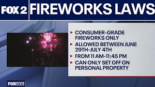 Michigan fireworks rules