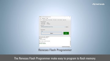 Flash Programmer Quick Start Guide - Comparison of Renesas Flash Programmer and PG-FP6