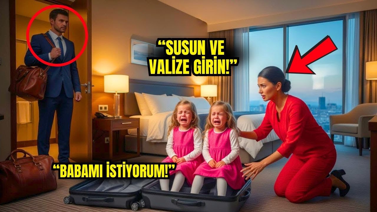 Milyoner habersiz gelir ve nişanlısını valizlerini toplayıp ikizlerini götürürken görür... gerçek...