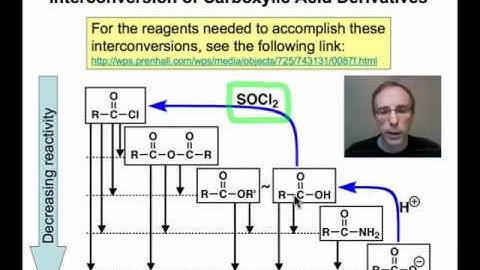 Interconversion of Carboxylic Acid Derivatives