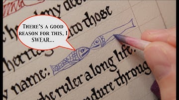 If you look closely, you can watch manuscript history in progress (OR: Secrets of the Fishy Psalter)