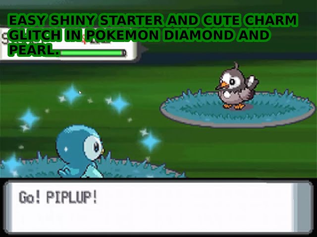 How to Find a Shiny Starter Pokémon in Black and White!!! (OLD) 