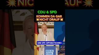 💥ALICE zerlegt CDU &amp; SPD APPARATSCHICKS⚡#afd #berlin #cdu #spd #2026 #merz #sachsenanhalt #weidel