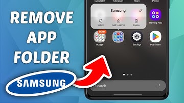 How to Remove App Drawer Folder on Samsung