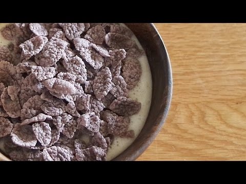 ASMR 마우유 시리얼 만들기 no milk, no flour, cereal recipe ♬ EATING & COOKING SOUND 꾸미 채식 요리