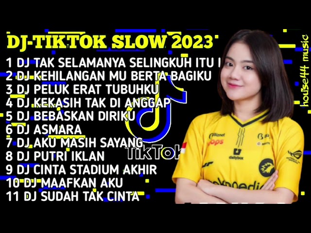 DJ TIKTOK SLOW 2023 | DJ TAK SELAMANYA CINTA ITU INDAH MERPATI BAND | DJ KEHILANGAN MU BERTA BAGIKU class=