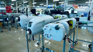 Terrifiying !! Russian Reconnaissance Drone Factory Shocked The World