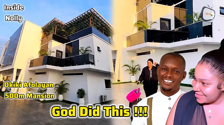 Joy As Okiki Afolayan Popular Nigerian Film Maker Acquires A Big Mansion Worth Millions Of Naira