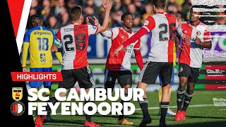 Feyenoord cambuur 2022