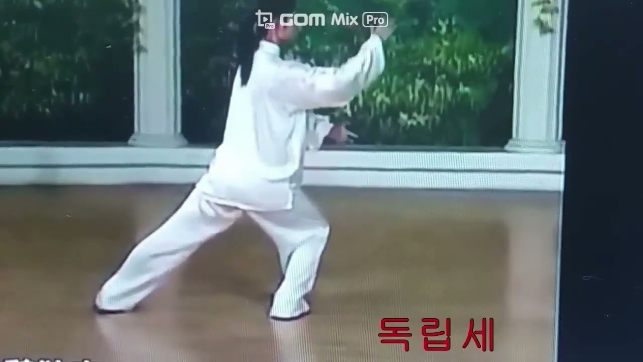 태극권8식 복식호흡하기