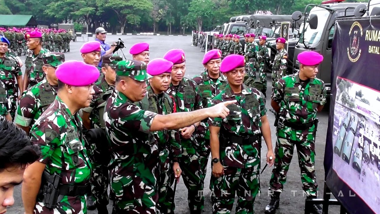 Ketika Marinir Apel DADAKAN Khusus Oleh Jenderal Bintang 3 // Pangkogabwilhan